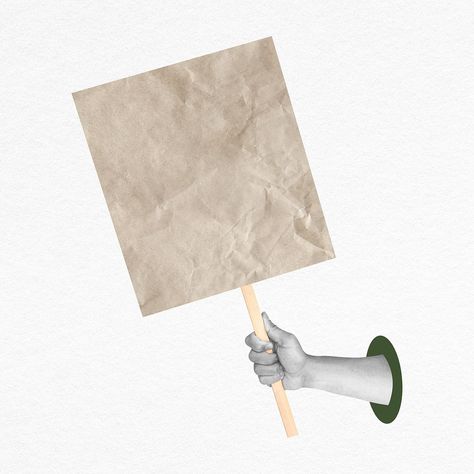 Protester holding sign collage element, mixed media psd | premium image by rawpixel.com / Boom Protest Graphic Design, Protest Collage, Graphic Elements Design, Portfolio Collage, Graphic Design Collage, Holding Sign, Hands Reaching Out, Man Hand, Collage Elements