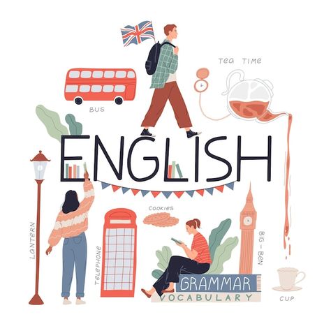 Travel To England, Study In England, Adjective Words, Study English Language, Language Centers, Learning English Online, Educational Infographic, Foreign Language Learning, Language School