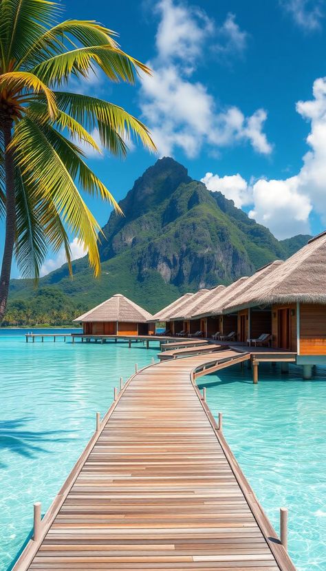 Escape to Bora Bora's paradise 🌴💙 Crystal clear lagoons await! #BoraBoraBliss #ParadiseFound #TravelDreams Bora Bora Four Seasons, Bora Bora Travel, Bora Bora Activities, Bora Bora Hotels, Bora Bora Island, Trip To Bora Bora, Four Seasons Bora Bora, Bora Bora French Polynesia, Bora Bora Honeymoon