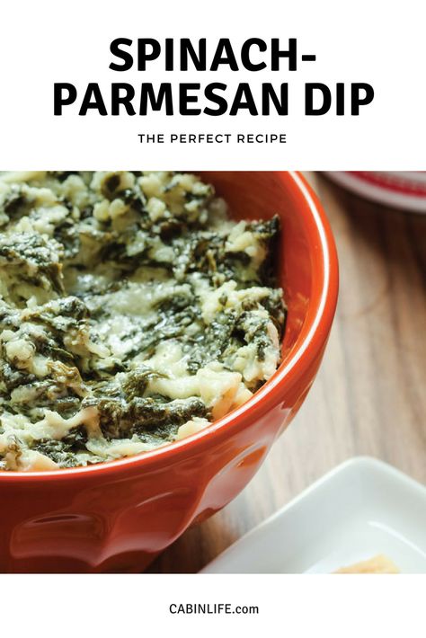 Spinach Parmesan Dip, Parmesan Spinach Dip, Cabin Recipes, Best Spinach Dip, Parmesan Spinach, Parmesan Dip, Spinach Parmesan, Night Recipes, Date Night Recipes