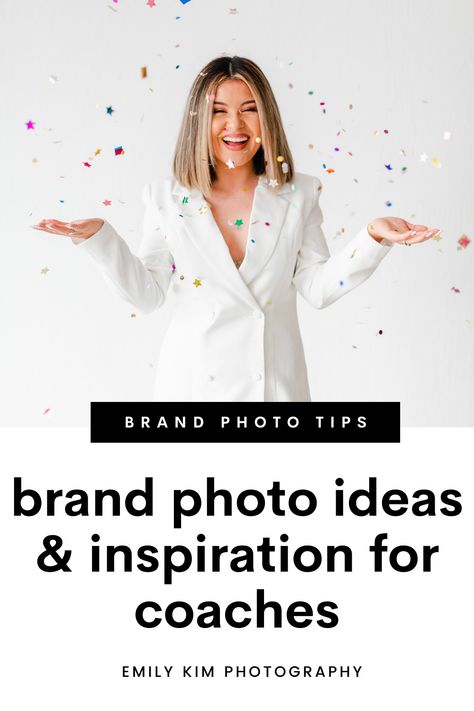 This is the ultimate guide for brand photos for coaches. I'm sharing prop and brand photo ideas for your own coaching business photoshoot! | Emily Kim Photography | coaching photoshoot ideas, coaching photography, coaching business pictures, brand photos for coaches, brand photography coaches, brand photoshoot ideas for coaches, coaching brand photos, business coach brand photos, wellness coach brand photos Branding Photo Shoot Inspiration, Business Women Photography, Poses For Website Photos, Image Consultant Branding Photoshoot, Business Coach Headshots, Website Photo Shoot Ideas, New Business Photoshoot, Branding Picture Ideas, Business Brand Photoshoot Ideas