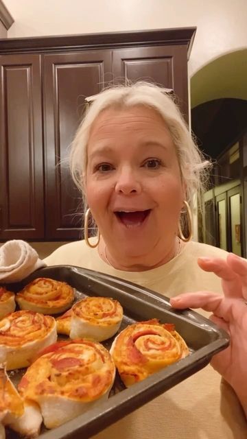 Amy Ammann Pawelek on Instagram: "These pizza rolls will be a hit!!! So easy and oh sooo yummy you have to try them!!! Just roll out a @pillsbury pie crust on some flour. Top with a little bit of marinara and pile on mozzarella, Parmesan and pepperonis!!! Or actually anything you love❤️Roll up and cut slices with serrated knife and bake at 400 for about 15 minutes. Serve with marinara, ranch or some garlic butter!!! Enjoy!!! So yummy!!!❤️ #companycoming #pizza #pizzalover #pizzarolls #italianfood #italian #yummy #yum #delicious #easyrecipes #familyfavorite #foryou #reels #partyideas #appetizer #superbowl #valentines #food #foodrecipes #pepperoni #foodlover" Pepperoni Pizza Rolls, Pillsbury Pie Crust, Pizza Roll Up, Pepperoni Rolls, Frozen Pie Crust, Serrated Knife, Pizza Rolls, Valentines Food, Pizza Lovers