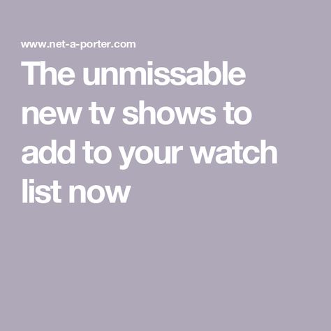 The unmissable new tv shows to add to your watch list now Best Tv Shows To Watch, Tv Shows To Watch, Everybody Love Raymond, Shows To Watch, Rian Johnson, Kristen Wiig, Sketch Comedy, Entertainment Weekly, Comedy Central