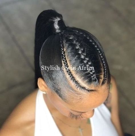 Gel Hairstyles, Hair Growth Oils, Slick Ponytail, Chic Short Hair, Black Ponytail Hairstyles, Goddess Braids Hairstyles, Braided Ponytail Hairstyles, Long Hair Wedding Styles, Summer Hairstyles For Medium Hair