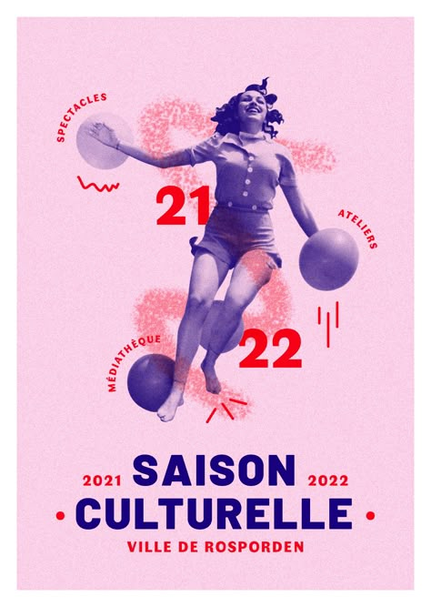 Saison culturelle de Rosporden - - Le Jardin Graphique Cremat, Perspective Pictures, Vintage Script Fonts, Old Fashioned Fonts, Posters Conception Graphique, Distressed Font, Graphic Design Styles, Typo Design, Plakat Design