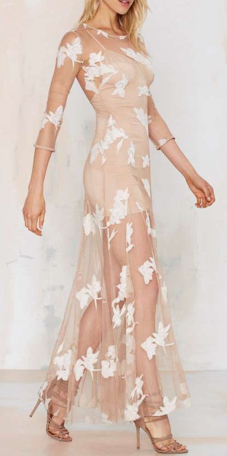 For Love & Lemons Orchid Embroidered Maxi Dress Embroidered Maxi Dress, Rose Dresses, Desert Rose, Formal Style, For Love And Lemons, Beautiful Gowns, For Love, Beautiful Outfits, Cute Dresses