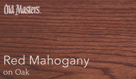 Red Mahogany Stain on Oak | Old Masters  An updated version of classic cherry, Red Mahogany creates an environment of contemporary luxury. The warm, earth tones enhance architectural interest, transforming simple moldings into works of art.  Elegance at every turn, this shade provides the ultimate guest experience, even if it’s your own home. Red Mahogany continues to be a favorite of design enthusiasts worldwide and a welcomed addition to any home. Stain On Oak, Red Mahogany Stain, Mahogany Stain, Wood Stains, Cabin Interiors, Kitchen Corner, Guest Experience, Contemporary Luxury, Old Master