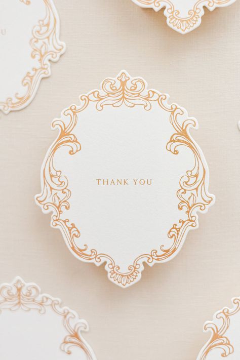 Thank You Card – Lademya Silks Thank You Card Elegant, Elegant Thank You Cards, Luxury Thank You Card, Beauty Design Graphic, Aesthetic Thank You Cards, Thank You Card Wedding, Thank You Cards Wedding, Baroque Invitation, Creative Place Cards