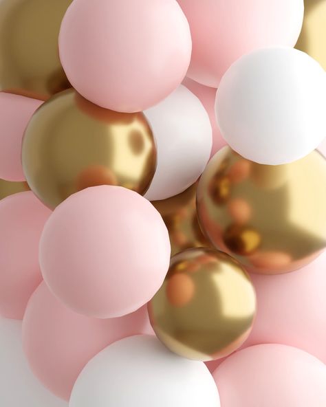 Add a delicate touch of colour to your party decorations with this gorgeous mix of mini pink, white & gold balloons. Make clusters and use them as centrepieces, fill in empty spaces, scatter a bunch on the floor, party or cake tables, create mini balloon garlands, they will complete your decorations and have people talking about how fabulous it looks! All the details Colours: Chrome Gold, White & Pastel Matte Pink 36 Latex balloons per pack Size: 12cm/5″ Suitable for air inflation Balloons sold Pink White Gold Balloons, Pastel Pink Birthday Decorations, White Gold Balloons, Pink And Gold Balloons, Gold And Pink Balloons, Magic Board, 21st Ideas, Pink Party Theme, Sweet Sixteen Birthday Party Ideas