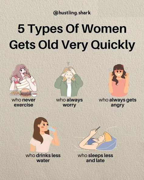 🌟 Discover 5 factors that can affect how we age gracefully. Knowledge is power! 💁‍♀️💫 #AgingGracefully #SelfCare Curious to learn more? Click the link to find out how you can make informed, positive choices for your well-being. 📚💖 #StayInformed Credit: https://www.instagram.com/hustling.shark/ Survival Skills Life Hacks, Women Health Care, Age Gracefully, Best Life Advice, Besties Quotes, Personal Improvement, Positive Quotes For Life Motivation, Get My Life Together, Health Knowledge