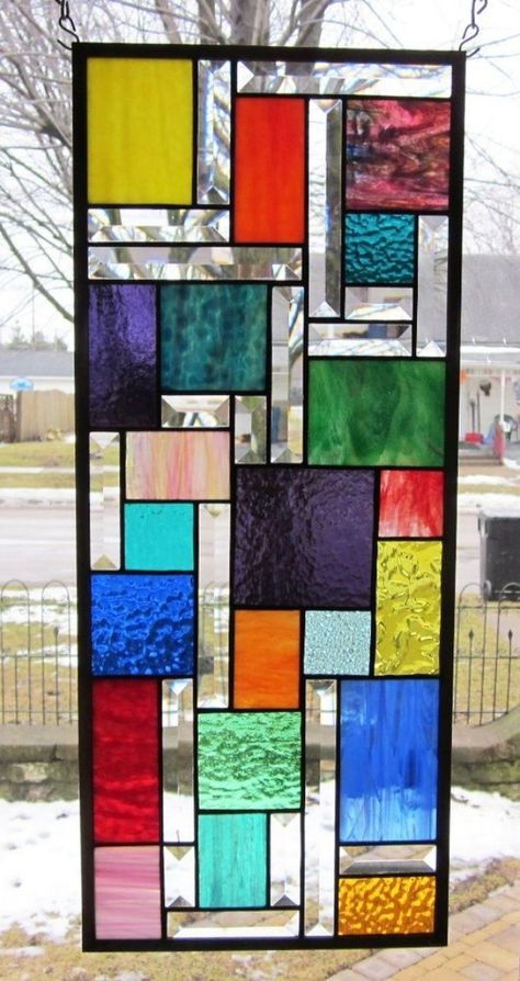 Contemporary Stained Glass Panels, Tiffany Stained Glass Windows, Tiffany Glass Art, Window Stained, Stained Glass Door, Glass Painting Designs, Stained Glass Window Panel, Tiffany Stained Glass, Glass Art Projects