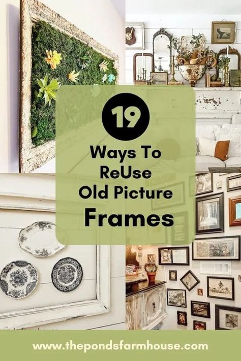 Did you know you can find vintage picture frames for cheap at thrift stores? Today I