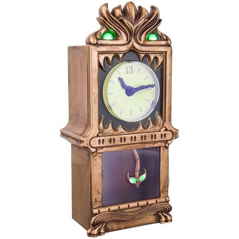 Disney 13-in The Haunted Mansion Animated Grandfather Clock in the Halloween Decor department at Lowes.com Haunted Mansion Clock, Haunted Mansion Decor, Disney Halloween Decorations, Haunted Mansion Halloween, Disney Rooms, Coffee Wall Decor, The Haunted Mansion, Religious Wall Decor, Fun Halloween Decor