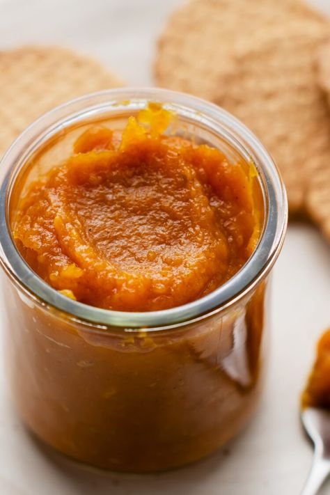 Homemade Pumpkin Butter Recipe, Slow Cooker Pumpkin Butter, Homemade Pumpkin Butter, Layered Dessert Recipes, Pumpkin Butter Recipe, Pumpkin Scones Recipe, Pumpkin Dishes, Slow Cooker Pumpkin, Pumpkin Scones