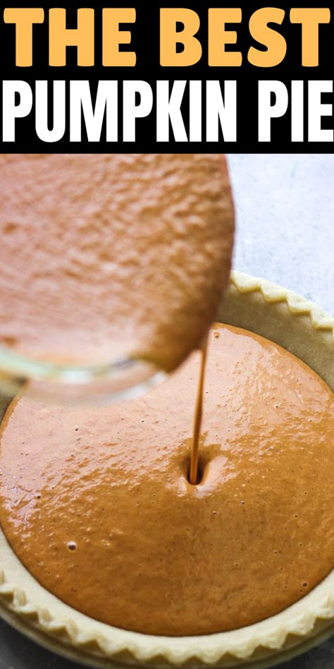 Pumpkin Pie Recipe With Condensed Milk, Recipe With Condensed Milk, Dessert For Thanksgiving, The Best Pumpkin Pie, Classic Pumpkin Pie Recipe, Fresh Pumpkin Pie, Canned Pumpkin Recipes, Best Pumpkin Pie Recipe, Pumpkin Puree Recipes