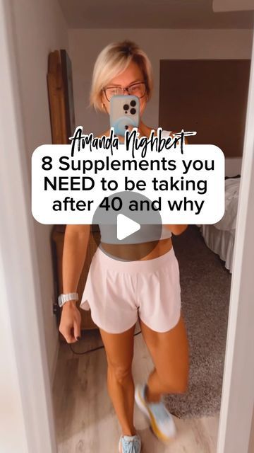 Amanda Nighbert, Registered Dietitian on Instagram: "Comment “BLOG” to get the link to “8 Essential Supplements for Women Over 40” to be sent STRAIGHT to your DMs
	
💊Deep dive as I take you through each of these essential supplements with science-based knowledge and research AND explain how each supplement will benefit YOU!


🔗Each of my favorite supplements that I mentioned and use daily will be linked in my blog post to make your life easier! 


👊Don’t miss out on supporting your body’s needs for strength, vitality, AND longevity


🤩Comment below if you take any of these supplements already and what you are excited to try

#womenshealth #supplementessentials #aginggracefully #healthandwellnessjourney #magnesium #omega3s #vitamins #over40 #preventativehealth" Amanda Nighbert, Increase Testosterone Levels, Skin Lightener, Workout Quotes, Increase Testosterone, Dna Repair, Anti Aging Supplements, Preventative Health, Supplements For Women