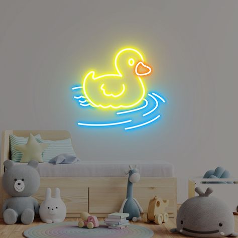 Description duck Neon Sign Bedroom Custom Led Sign Room Wall Art Neon Wall Decor Lights Cool Neon Sign Party Decor Sign Flex LED neon sign is made of flexible silicon tubes with LED lights inside tubes look like vintage glass neon sign. Flex LED neon sign is safe, non-frangible. It's better choice for text and logo. LED neon sign is recommended for wedding, event, party, makeup, tattoo, bar, coffee, business store & home decoration etc. It's hand crafted artist Your sign is coming with a dimmer and remote control. This will allow you to dim the light as low as 10%, you have a timer and multiple flashing party modes. 📐 How do I hang my neon sign? super easy and doesn't require any installation. The acrylic backing has pre-drilled holes and we provide the mounting kit. You can simply hang y Neon Sign Room, Neon Sign Party, Neon Wall Decor, Wall Art Neon, Decor Lights, Wall Decor Lights, Neon Wall, Led Neon, Room Wall Art