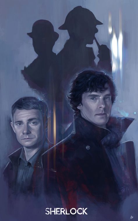 Sherlock Holmes Funny, Sherlock And Watson, Sherlock Holmes Fandom, Benedict Cumberbatch Movies, Sherlock Wallpaper, Sherlock Poster, Sherlock Art, Sherlock Holmes 3, Sherlock Series