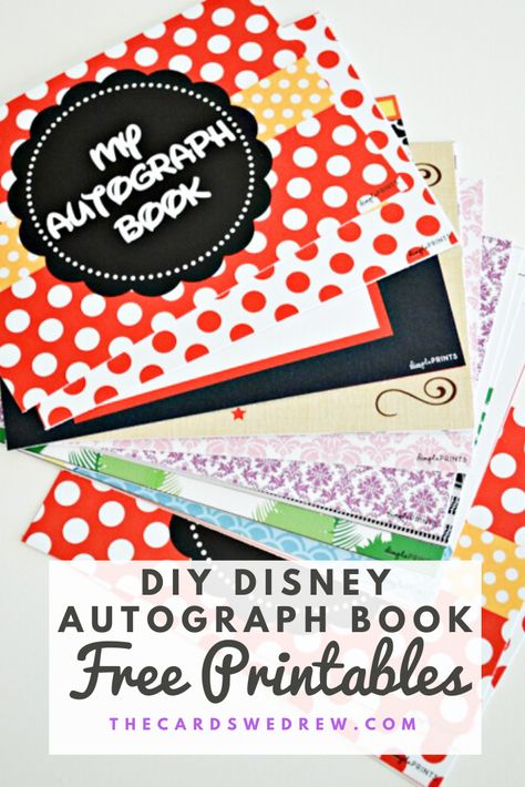 Don't buy it! Make it! Get instructions and Free Printables on how to make your own DIY Disney Autograph Book! Save money at Disney with this fun Disney Kids Craft! #disney #autographbook #disneycrafts #kidscrafts #DSSM Cleaning Organisation, Diy Autograph Book, Cheer Crafts, Disney Autograph Book, Disney Signatures, Disney Trip Surprise, Disney Worlds, Disney Autograph, Travel Book Diy