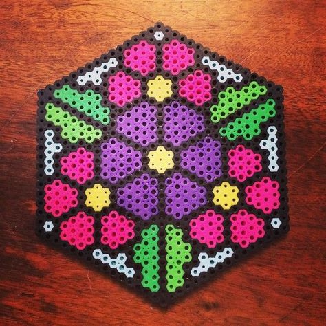 1000+ images about Hama Beads on Pinterest | Hama beads, Perler ... Hama Bead Designs, Beads Perler, Christmas Perler Beads, Perler Creations, Flower Coaster, Ansan, Melty Bead Patterns, Beaded Banners, Easy Perler Beads Ideas