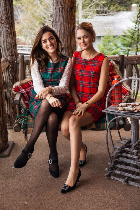 The Christmas Wrapping Dress Classy Girls Wear Pearls, Kiel James Patrick, James Patrick, Wear Pearls, Preppy Fall, Scalloped Dress, Classy Girl, Pretty Blouses, Dress For Girls