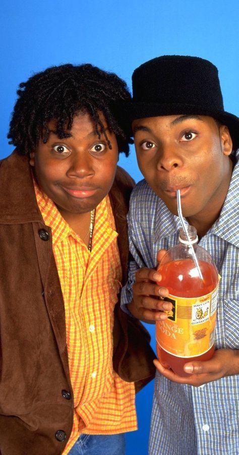 Kenan E Kel, 2000s Halloween Costume, 90s Black Culture Aesthetic, Kenan And Kel, Lowkey Rapper, Looks Hip Hop, Zoey 101, Swag Pics, Black Magazine