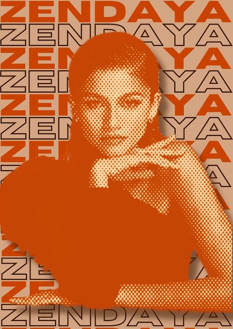 Zendaya Poster Vintage, Zendaya Poster, Diy Posters, Poster Vintage Retro, Pastel Poster, Media Studies, Teen Magazine, Polaroid Pictures, Collage Poster