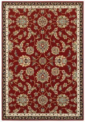 Add a stylish anchor to your home with this rug. The versatile design features a red hue that complements any traditional palette. The inviting texture and eye-catching look make this rug a must-have for your space. Dollhouse Rugs, Red Color Schemes, Kashan Rug, Multi Rug, Persian Pattern, Rug Direct, True Red, Red Accents, Floral Rug