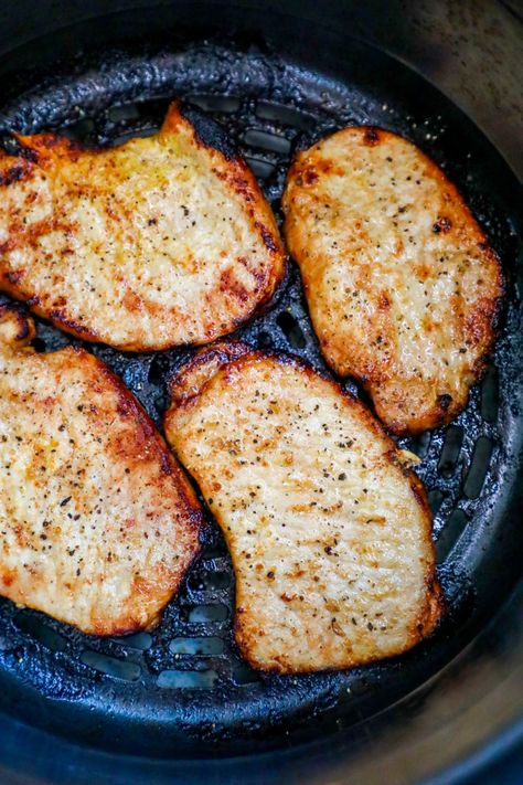 Air Fryer Grilled Pork Chops, Airfare Pork Chops, Low Carb Pork Chop Recipe Air Fryer, Pork Tenderloin Chops In Air Fryer, Air Fryer Pork Ribeye Chops, Butterfly Pork Chop Recipes Air Fryer, Cooking Pork Chops In Air Fryer, Pork Loin Chops In Air Fryer, Pork Chip In Air Fryer