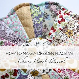 Dresden Placemat Tutorial Dresden Plate Tutorial, Placemat Tutorial, Dresden Plate Patterns, Dresden Plate Quilts, Dresden Quilt, Dresden Plate Quilt, Mug Rug Patterns, Place Mats Quilted, Dresden Plate