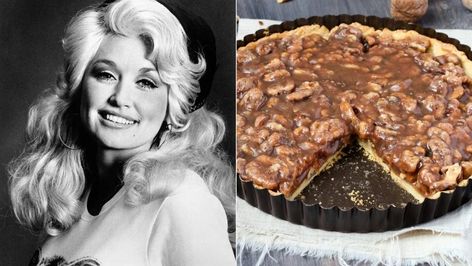 Dolly Parton Family, Dolly Parton Recipes, Walnut Pie, Comfort Soup Recipes, Celebrity Recipes, Southern Cuisine, Comfort Soup, Star Food, Favorite Comfort Food