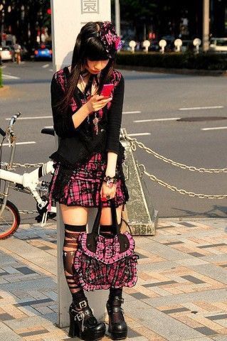 Mode Harajuku, Mode Grunge, 일본 패션, Harajuku Fashion Street, Barbie Mode, Harajuku Girls, Hipster Grunge, Alt Outfits, Gyaru Fashion