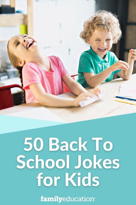 Start the school year off on the right foot and with a good laugh with these hilarious back to school jokes for kids! Back To School Jokes, School Jokes For Kids, Best Dad Jokes, School Jokes, Starting School, Kids Study, Math Books, School Memes, Books For Boys