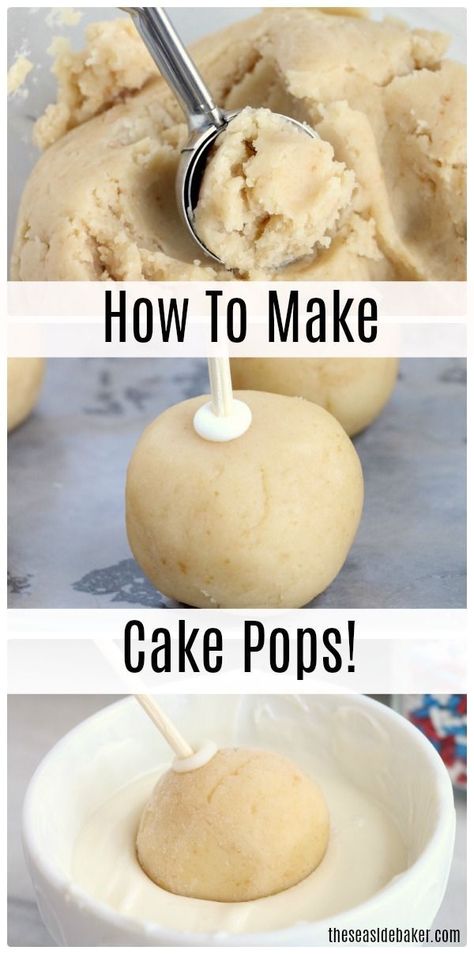 Cake Pop Receita, Making Cake Pops, Blue Cake Pops, Starbucks Cake Pops, Cake Pop Recipe Easy, Make Cake Pops, Cake Pop Tutorial, Starbucks Cake, Christmas Cake Pops