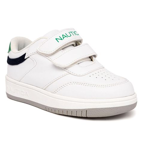 PRICES MAY VARY. Shoe Material: Vegan Leather With Cotton/Canvas And Rubber Sneaker Sole Adjustable Straps Closure So You Don't Have To Worry About Untied Laces Perfect For Walking, Jogging, Sports And Other Indoor And Outdoor Leisure Activities. Adorable Look for Your Little Boy or Girl Double Strap Shoes For An All Day Secure Fit Nautica Kids' Double Strap Sneakers, the perfect blend of style, durability, and comfort for your little ones! Designed for active boys and girls, these casual athlet Strap Sneakers, Rubber Sneakers, Casual Athletic Shoes, Shoes For Boys, Outdoor Leisure, Leisure Activities, Casual Athletic, Strap Shoes, Kids Luggage