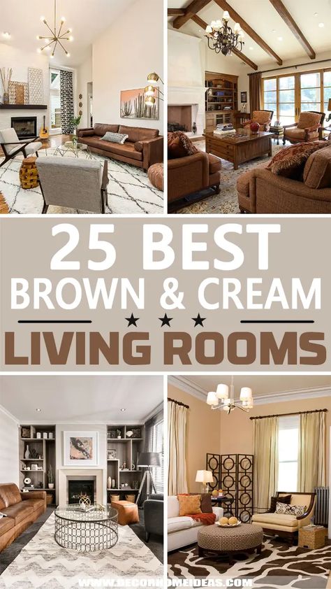 Brown Fabric Sofa Living Room Ideas, Livi G Room Ideas Decor, Best Sofa Color Living Rooms, Brown Sitting Room Ideas, Sofa Combinations Living Rooms, Light Brown Living Room Ideas, Farmhouse Living Room With Brown Couch, Brown Ceiling Living Room, Chocolate Sofa Living Room Ideas