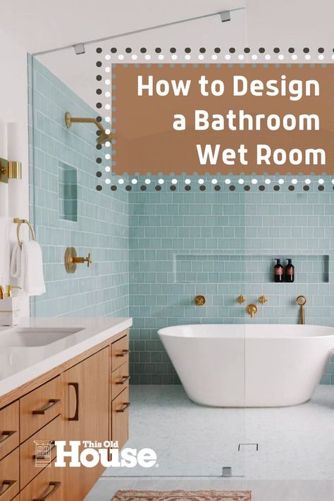 Wet Bathroom With Tub, Wet Room With Bath, Wet Bathroom Ideas, Tiny Wet Room, Small Wet Room, Design A Bathroom, Wet Room Bathroom, Bathroom With Tub, Wet Room Shower