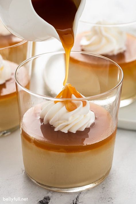 This rich, silky homemade Butterscotch Pudding is a classic dessert that always satisfies. Serve it warm or cold and be swept away to your happy place with every spoonful. Butterscotch Pudding Recipes, Homemade Butterscotch, Butterscotch Recipes, Dessert Cups Recipes, Homemade Pudding, Butterscotch Pudding, Mousse Dessert, Custard Recipes, Mousse Recipes