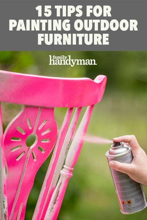 Painting Outdoor Furniture, Painting Outdoor Wood Furniture, Painting Plastic Chairs, Painting Patio Furniture, Plastic Patio Furniture, Outdoor Furniture Makeover, Painted Garden Furniture, Plastic Outdoor Furniture, Colorful Outdoor Furniture