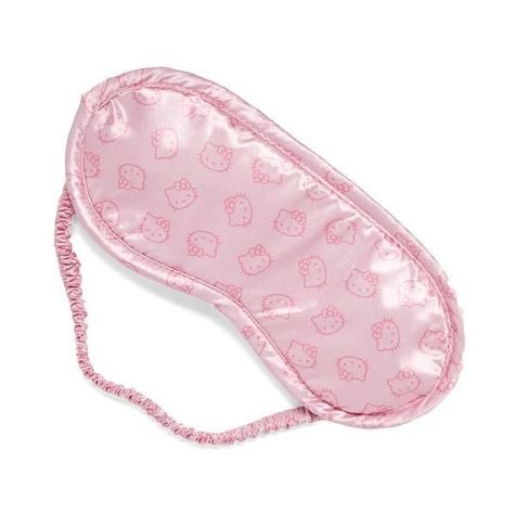 Gillter Force, Marionette Oc, Hello Kitty Sleeping, Sanrio Merch, Kitty Sleeping, Satin Eye Mask, Dream Accessories, Sleeping Eye Mask, Kitty Clothes