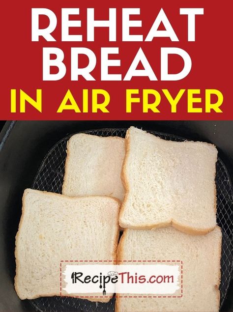 How To Reheat Bread. Let me show you how to reheat bread in the air fryer. Featuring how to reheat frozen bread, bread rolls, reheating stale bread, leftover naan bread and so much more. Bread In Air Fryer, Pita Bread Pizza, Sleeve Recipes, Air Fryer Wings, Reheat Pizza, Frozen Rolls, Bariatric Sleeve, Air Fryer Fish, Air Fryer Recipe