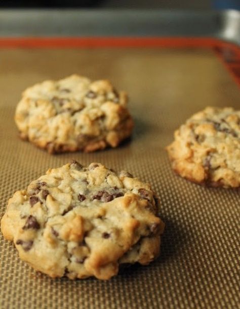 Chocolate Chip Cookie For One, Gluten Free Oatmeal Chocolate Chip Cookies, Low Calorie Oatmeal, Muesli Cookies, Cookie For One, Single Serve Cookie, Oat Chocolate Chip Cookies, Oatmeal Dessert, Oatmeal Chocolate Chip Cookie