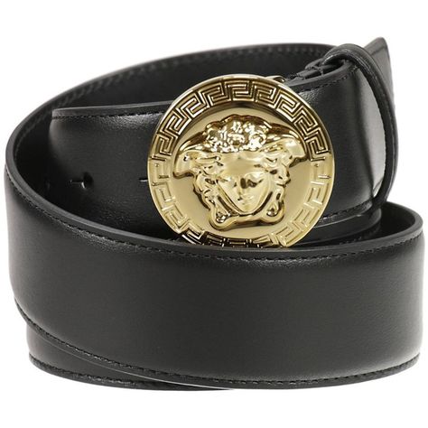 Versace Belts ($305) ❤ liked on Polyvore featuring men's fashion, men's accessories, men's belts and black Accessoires Iphone, Versace Belt, Luxury Belts, Font Logo, Men's Belts, Fashion Mens, Men's Accessories, Mens Belts, New York Fashion