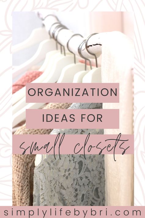 Get your SMALL CLOSET organized and in order with these easy tips. I promise you will finally know how to maximize your space and use every inch of your closet! Bedroom organization ideas, bedroom organization closet, bedroom organization ideas for teens, organizing ideas for bedrooms Small Closets Bedroom, Teen Room Ideas For Girls Teenagers, Room Ideas For Girls Teenagers, Organization Ideas For Small Closets, Ideas For Small Closets, Journaling Aesthetic Writing, Teen Girl Bedrooms Aesthetic, Organizing Ideas For Bedrooms, Teen Bedroom Ideas For Small Rooms