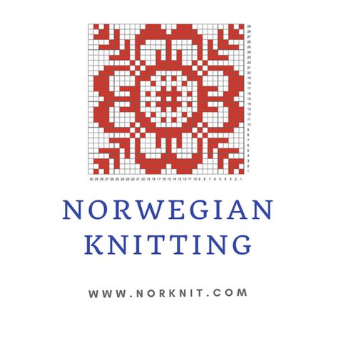 Learn to knit The Norwegian Way! Selbu Knitting, Norwegian Knitting Designs, Charts Patterns, Fair Isle Chart, Knitting 101, Norwegian Knitting, Norwegian Style, Knitting Blogs, Learn How To Knit