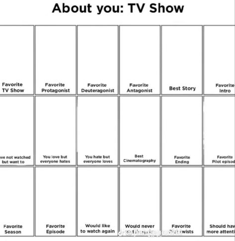 Tv Show Template, Character Sheet Writing, Tiktok Photo, About Me Template, Character Sheet Template, Mood Board Template, Drawing Prompts, Character Template, Sheet Template