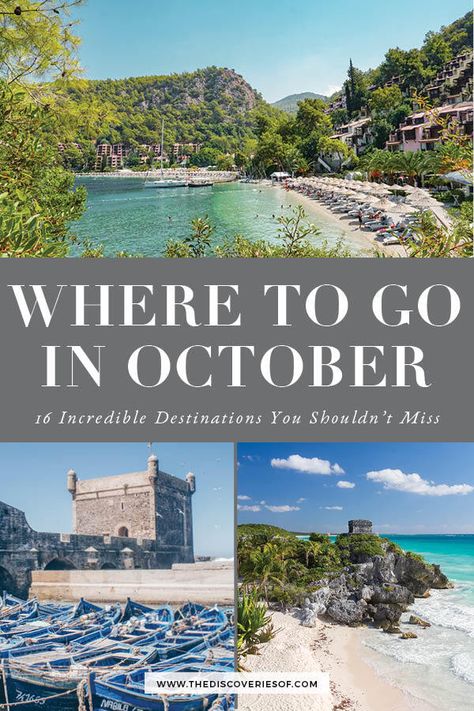 Best Vacation Destinations In October, Best Places To Travel In Fall, Best Trips To Take In October, Best Places To Travel In October Usa, October Travel Destinations Us, October Vacation Destinations, Where To Travel In October, Best Places To Travel In October, Best Places To Visit In October