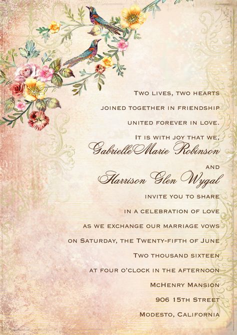 Brides: A Guide to Wedding Invitation Wording Etiquette Wedding Invitation Wording Casual, Wedding Invitation Quotes, Sample Wedding Invitation Wording, Wedding Card Wordings, Bird Invitation, Wedding Card Messages, Wedding Invitation Etiquette, Trendy Wedding Invitations, Marriage Vows