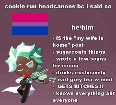 Mint Choco Cookie X Cocoa Cookie Run, Mint Choco Cookie Run, Cocoa Cookie Run, Mint Choco Cookie, Cookie Parfait, Mint Cocoa, Mint Choco, Cocoa Drink, Cocoa Cookies