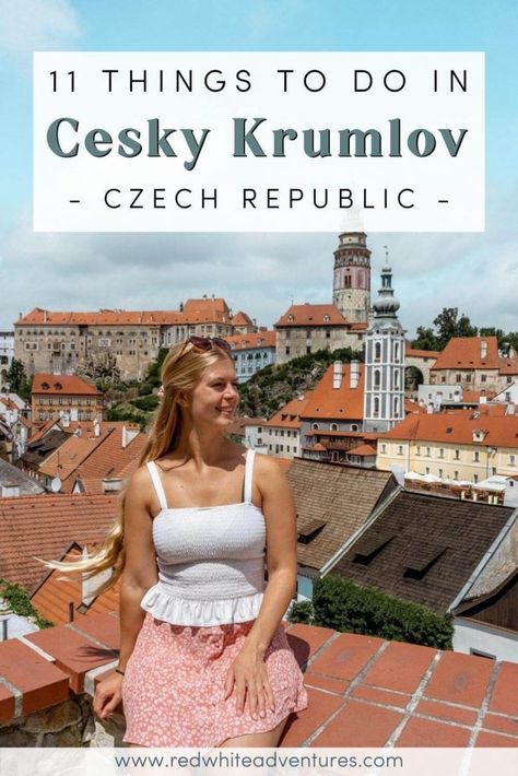 11 of the Best Things to Do in Cesky Krumlov – Red White Adventures Czechia Travel, Czech Republic Travel, Europe 2024, Cesky Krumlov, Austria Travel, Europe Travel Destinations, Travel Time, Winter Activities, Europe Destinations